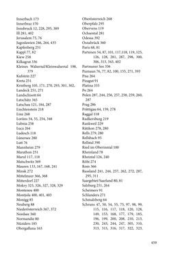 Image of the Page - 459 - in Erzählen vom Leben im 20. Jahrhundert - Erinnerungspraxis und Erzähltraditionen in lebensgeschichtlichen Interviews am Beispiel der Region Montafon/Vorarlberg