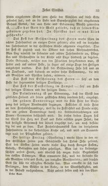 Bild der Seite - 33 - in Legenden der Heiligen auf alle Tage des Jahres - Die Herrlichkeit der katholischen Kirche, dargestellt in den Lebensbeschriebungen der Heiligen Gottes, Band 1