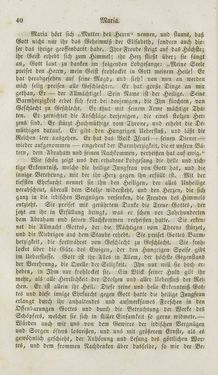 Image of the Page - 40 - in Legenden der Heiligen auf alle Tage des Jahres - Die Herrlichkeit der katholischen Kirche, dargestellt in den Lebensbeschriebungen der Heiligen Gottes, Volume 1