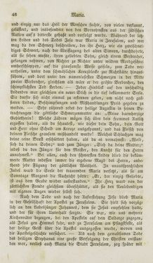 Image of the Page - 46 - in Legenden der Heiligen auf alle Tage des Jahres - Die Herrlichkeit der katholischen Kirche, dargestellt in den Lebensbeschriebungen der Heiligen Gottes, Volume 1
