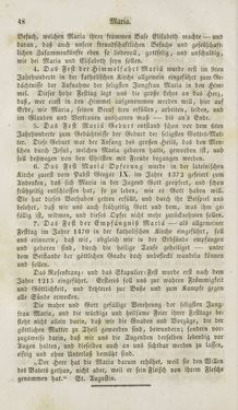 Image of the Page - 48 - in Legenden der Heiligen auf alle Tage des Jahres - Die Herrlichkeit der katholischen Kirche, dargestellt in den Lebensbeschriebungen der Heiligen Gottes, Volume 1