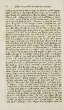 Image of the Page - 64 - in Legenden der Heiligen auf alle Tage des Jahres - Die Herrlichkeit der katholischen Kirche, dargestellt in den Lebensbeschriebungen der Heiligen Gottes, Volume 1