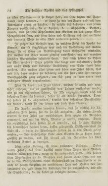 Image of the Page - 74 - in Legenden der Heiligen auf alle Tage des Jahres - Die Herrlichkeit der katholischen Kirche, dargestellt in den Lebensbeschriebungen der Heiligen Gottes, Volume 1