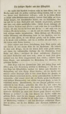 Image of the Page - 75 - in Legenden der Heiligen auf alle Tage des Jahres - Die Herrlichkeit der katholischen Kirche, dargestellt in den Lebensbeschriebungen der Heiligen Gottes, Volume 1