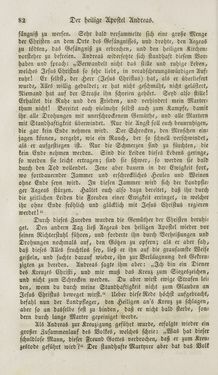 Image of the Page - 82 - in Legenden der Heiligen auf alle Tage des Jahres - Die Herrlichkeit der katholischen Kirche, dargestellt in den Lebensbeschriebungen der Heiligen Gottes, Volume 1