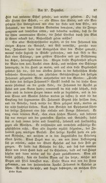 Image of the Page - 97 - in Legenden der Heiligen auf alle Tage des Jahres - Die Herrlichkeit der katholischen Kirche, dargestellt in den Lebensbeschriebungen der Heiligen Gottes, Volume 1