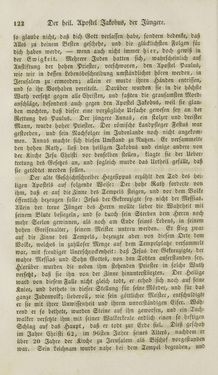 Image of the Page - 122 - in Legenden der Heiligen auf alle Tage des Jahres - Die Herrlichkeit der katholischen Kirche, dargestellt in den Lebensbeschriebungen der Heiligen Gottes, Volume 1