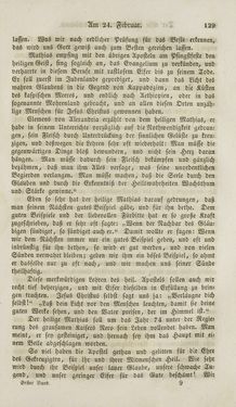 Image of the Page - 129 - in Legenden der Heiligen auf alle Tage des Jahres - Die Herrlichkeit der katholischen Kirche, dargestellt in den Lebensbeschriebungen der Heiligen Gottes, Volume 1