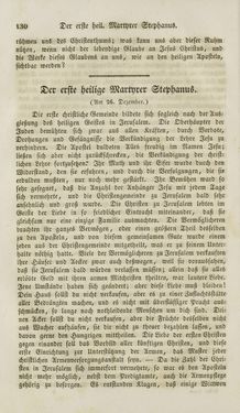 Image of the Page - 130 - in Legenden der Heiligen auf alle Tage des Jahres - Die Herrlichkeit der katholischen Kirche, dargestellt in den Lebensbeschriebungen der Heiligen Gottes, Volume 1