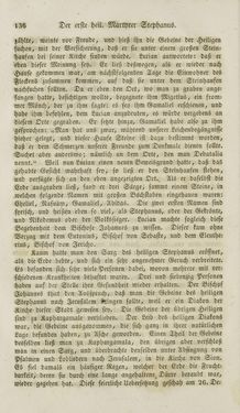 Image of the Page - 136 - in Legenden der Heiligen auf alle Tage des Jahres - Die Herrlichkeit der katholischen Kirche, dargestellt in den Lebensbeschriebungen der Heiligen Gottes, Volume 1