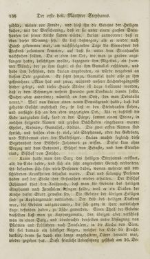 Bild der Seite - 136 - in Legenden der Heiligen auf alle Tage des Jahres - Die Herrlichkeit der katholischen Kirche, dargestellt in den Lebensbeschriebungen der Heiligen Gottes, Band 1