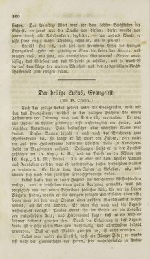 Bild der Seite - 160 - in Legenden der Heiligen auf alle Tage des Jahres - Die Herrlichkeit der katholischen Kirche, dargestellt in den Lebensbeschriebungen der Heiligen Gottes, Band 1