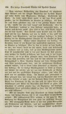 Bild der Seite - 164 - in Legenden der Heiligen auf alle Tage des Jahres - Die Herrlichkeit der katholischen Kirche, dargestellt in den Lebensbeschriebungen der Heiligen Gottes, Band 1