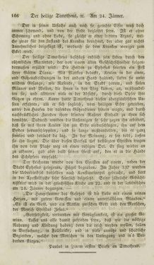 Bild der Seite - 166 - in Legenden der Heiligen auf alle Tage des Jahres - Die Herrlichkeit der katholischen Kirche, dargestellt in den Lebensbeschriebungen der Heiligen Gottes, Band 1