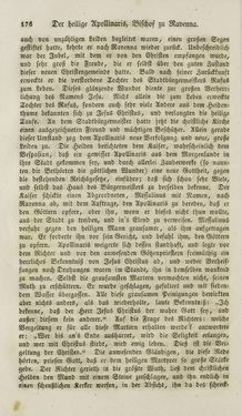 Image of the Page - 176 - in Legenden der Heiligen auf alle Tage des Jahres - Die Herrlichkeit der katholischen Kirche, dargestellt in den Lebensbeschriebungen der Heiligen Gottes, Volume 1