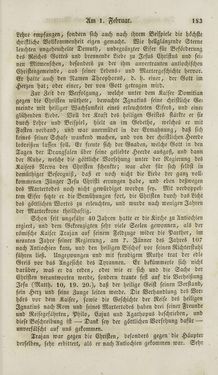 Bild der Seite - 183 - in Legenden der Heiligen auf alle Tage des Jahres - Die Herrlichkeit der katholischen Kirche, dargestellt in den Lebensbeschriebungen der Heiligen Gottes, Band 1