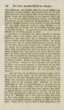 Image of the Page - 186 - in Legenden der Heiligen auf alle Tage des Jahres - Die Herrlichkeit der katholischen Kirche, dargestellt in den Lebensbeschriebungen der Heiligen Gottes, Volume 1