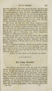 Image of the Page - 193 - in Legenden der Heiligen auf alle Tage des Jahres - Die Herrlichkeit der katholischen Kirche, dargestellt in den Lebensbeschriebungen der Heiligen Gottes, Volume 1