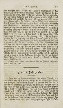 Image of the Page - 197 - in Legenden der Heiligen auf alle Tage des Jahres - Die Herrlichkeit der katholischen Kirche, dargestellt in den Lebensbeschriebungen der Heiligen Gottes, Volume 1