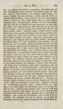Image of the Page - 203 - in Legenden der Heiligen auf alle Tage des Jahres - Die Herrlichkeit der katholischen Kirche, dargestellt in den Lebensbeschriebungen der Heiligen Gottes, Volume 1