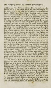 Image of the Page - 210 - in Legenden der Heiligen auf alle Tage des Jahres - Die Herrlichkeit der katholischen Kirche, dargestellt in den Lebensbeschriebungen der Heiligen Gottes, Volume 1