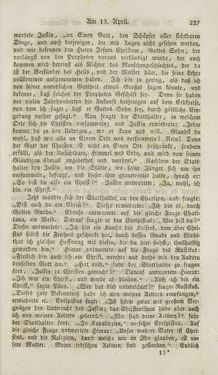 Bild der Seite - 227 - in Legenden der Heiligen auf alle Tage des Jahres - Die Herrlichkeit der katholischen Kirche, dargestellt in den Lebensbeschriebungen der Heiligen Gottes, Band 1