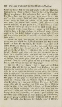 Image of the Page - 230 - in Legenden der Heiligen auf alle Tage des Jahres - Die Herrlichkeit der katholischen Kirche, dargestellt in den Lebensbeschriebungen der Heiligen Gottes, Volume 1