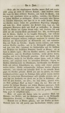 Image of the Page - 233 - in Legenden der Heiligen auf alle Tage des Jahres - Die Herrlichkeit der katholischen Kirche, dargestellt in den Lebensbeschriebungen der Heiligen Gottes, Volume 1