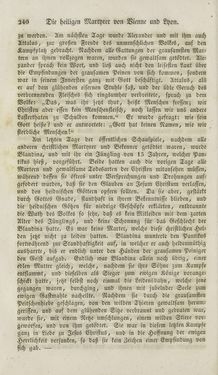 Image of the Page - 240 - in Legenden der Heiligen auf alle Tage des Jahres - Die Herrlichkeit der katholischen Kirche, dargestellt in den Lebensbeschriebungen der Heiligen Gottes, Volume 1