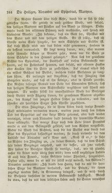 Image of the Page - 244 - in Legenden der Heiligen auf alle Tage des Jahres - Die Herrlichkeit der katholischen Kirche, dargestellt in den Lebensbeschriebungen der Heiligen Gottes, Volume 1