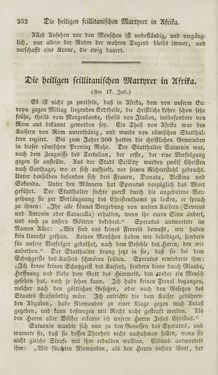 Image of the Page - 252 - in Legenden der Heiligen auf alle Tage des Jahres - Die Herrlichkeit der katholischen Kirche, dargestellt in den Lebensbeschriebungen der Heiligen Gottes, Volume 1