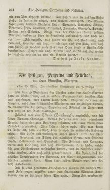 Bild der Seite - 254 - in Legenden der Heiligen auf alle Tage des Jahres - Die Herrlichkeit der katholischen Kirche, dargestellt in den Lebensbeschriebungen der Heiligen Gottes, Band 1