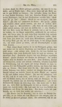 Bild der Seite - 255 - in Legenden der Heiligen auf alle Tage des Jahres - Die Herrlichkeit der katholischen Kirche, dargestellt in den Lebensbeschriebungen der Heiligen Gottes, Band 1