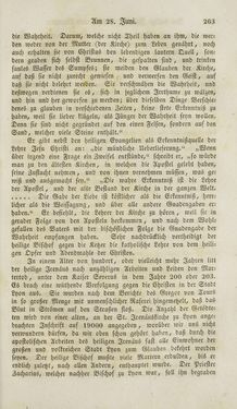 Image of the Page - 263 - in Legenden der Heiligen auf alle Tage des Jahres - Die Herrlichkeit der katholischen Kirche, dargestellt in den Lebensbeschriebungen der Heiligen Gottes, Volume 1