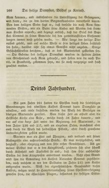 Image of the Page - 266 - in Legenden der Heiligen auf alle Tage des Jahres - Die Herrlichkeit der katholischen Kirche, dargestellt in den Lebensbeschriebungen der Heiligen Gottes, Volume 1