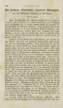 Image of the Page - 272 - in Legenden der Heiligen auf alle Tage des Jahres - Die Herrlichkeit der katholischen Kirche, dargestellt in den Lebensbeschriebungen der Heiligen Gottes, Volume 1