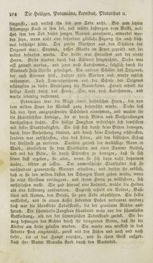 Image of the Page - 274 - in Legenden der Heiligen auf alle Tage des Jahres - Die Herrlichkeit der katholischen Kirche, dargestellt in den Lebensbeschriebungen der Heiligen Gottes, Volume 1