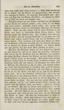 Image of the Page - 283 - in Legenden der Heiligen auf alle Tage des Jahres - Die Herrlichkeit der katholischen Kirche, dargestellt in den Lebensbeschriebungen der Heiligen Gottes, Volume 1