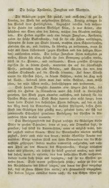 Image of the Page - 296 - in Legenden der Heiligen auf alle Tage des Jahres - Die Herrlichkeit der katholischen Kirche, dargestellt in den Lebensbeschriebungen der Heiligen Gottes, Volume 1