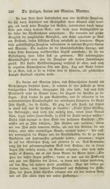 Bild der Seite - 320 - in Legenden der Heiligen auf alle Tage des Jahres - Die Herrlichkeit der katholischen Kirche, dargestellt in den Lebensbeschriebungen der Heiligen Gottes, Band 1