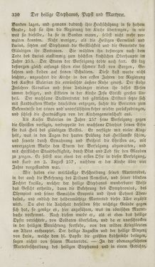 Bild der Seite - 330 - in Legenden der Heiligen auf alle Tage des Jahres - Die Herrlichkeit der katholischen Kirche, dargestellt in den Lebensbeschriebungen der Heiligen Gottes, Band 1