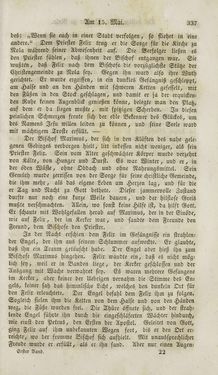 Bild der Seite - 337 - in Legenden der Heiligen auf alle Tage des Jahres - Die Herrlichkeit der katholischen Kirche, dargestellt in den Lebensbeschriebungen der Heiligen Gottes, Band 1