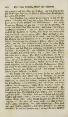 Bild der Seite - 342 - in Legenden der Heiligen auf alle Tage des Jahres - Die Herrlichkeit der katholischen Kirche, dargestellt in den Lebensbeschriebungen der Heiligen Gottes, Band 1