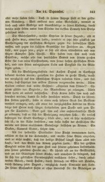 Bild der Seite - 343 - in Legenden der Heiligen auf alle Tage des Jahres - Die Herrlichkeit der katholischen Kirche, dargestellt in den Lebensbeschriebungen der Heiligen Gottes, Band 1