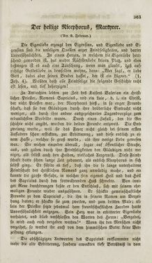 Bild der Seite - 363 - in Legenden der Heiligen auf alle Tage des Jahres - Die Herrlichkeit der katholischen Kirche, dargestellt in den Lebensbeschriebungen der Heiligen Gottes, Band 1