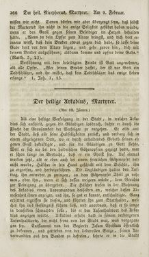 Bild der Seite - 366 - in Legenden der Heiligen auf alle Tage des Jahres - Die Herrlichkeit der katholischen Kirche, dargestellt in den Lebensbeschriebungen der Heiligen Gottes, Band 1