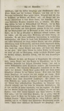 Bild der Seite - 375 - in Legenden der Heiligen auf alle Tage des Jahres - Die Herrlichkeit der katholischen Kirche, dargestellt in den Lebensbeschriebungen der Heiligen Gottes, Band 1