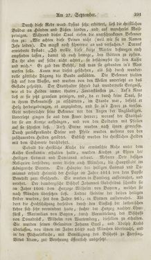 Image of the Page - 391 - in Legenden der Heiligen auf alle Tage des Jahres - Die Herrlichkeit der katholischen Kirche, dargestellt in den Lebensbeschriebungen der Heiligen Gottes, Volume 1