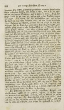 Image of the Page - 398 - in Legenden der Heiligen auf alle Tage des Jahres - Die Herrlichkeit der katholischen Kirche, dargestellt in den Lebensbeschriebungen der Heiligen Gottes, Volume 1