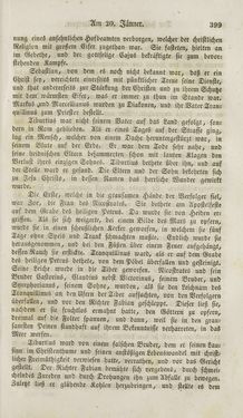Image of the Page - 399 - in Legenden der Heiligen auf alle Tage des Jahres - Die Herrlichkeit der katholischen Kirche, dargestellt in den Lebensbeschriebungen der Heiligen Gottes, Volume 1